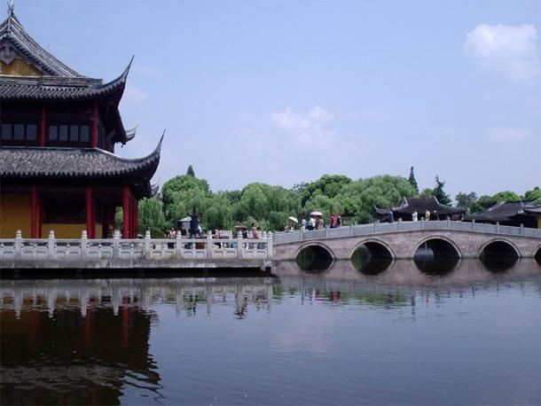 Zhouzhuang’s popular Chengxu Taoist Temple(Paul Louis / CC BY-SA 3.0)