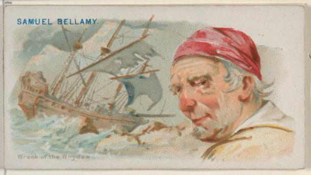 Black Bellamy was a famous pirate and also the richest pirate ever. (Allen & Ginter / CC0)
