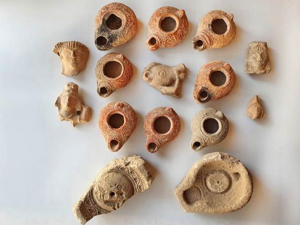 The diverse designs visible on the ancient oil lamps reveal a society which was a true melting pot, where Jews, Christians and pagans coexisted peacefully. Israel Antiquities Authority