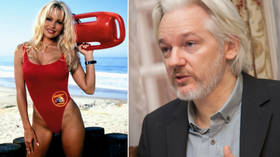 Pamela Anderson issues racy bikini-clad plea to Donald Trump to pardon Wikileaks founder Julian Assange