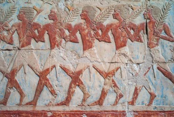Famous relief of Hatshepsut's trading expedition to the Land of Punt. (Dietmar /Adobe Stock)
