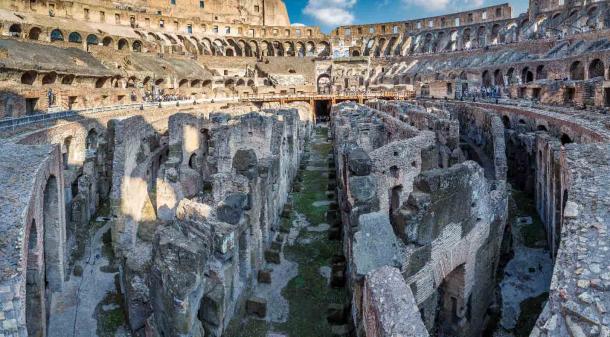 A close up of the Colosseum’s lower chambers that will also be renovated as part of the high-tech Colosseum project. (vredaktor / Adobe Stock)