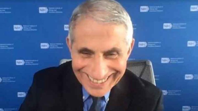Dr. Anthony Fauci cancels Christmas for Americans