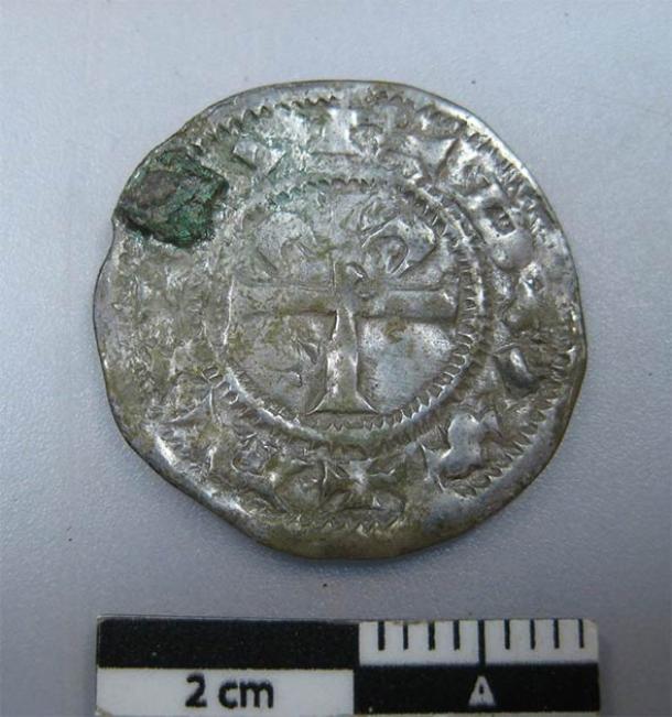 The rare French Rouen coin that only existed in old drawings. (Acta Konserveringscentrum AB)