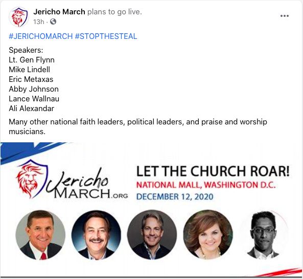 Jericho March Stop the Steal