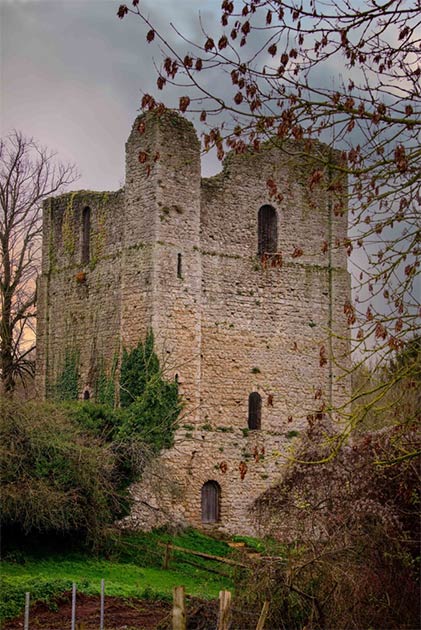 St. Leonard’s Tower in Kent, is a free-standing Norman keep. (Jim Holden / English Heritage)