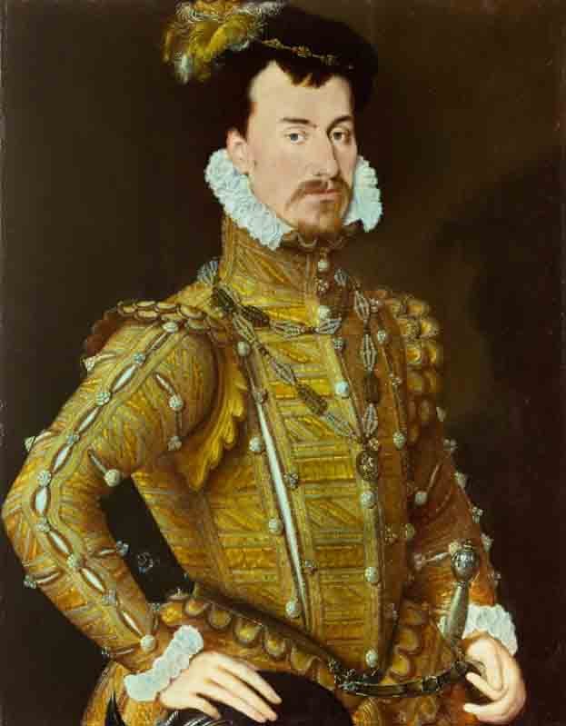 Robert Dudley, Earl of Leicester, and husband of Amy Robsart Dudley, who died under mysterious circumstances. (Attributed to Steven van der Meulen / Public domain)