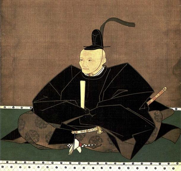 A 1644 portrait of Tadatoshi Hosokawa, who ordered the final batch of Japanese wine. (日本語: 矢野吉重（大渕玄弘賛） English: Yano Yoshishige (Inscription by Ōbuchi Genkō) / Public domain)