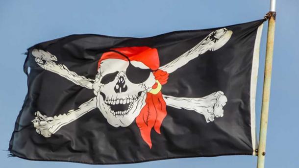 Pirates are classically represented with the eyepatch. (Public Domain)
