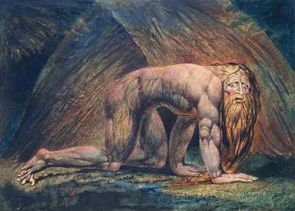 ‘Nebuchadnezzar’ (c. 1795/1805) by William Blake. (Public Domain)