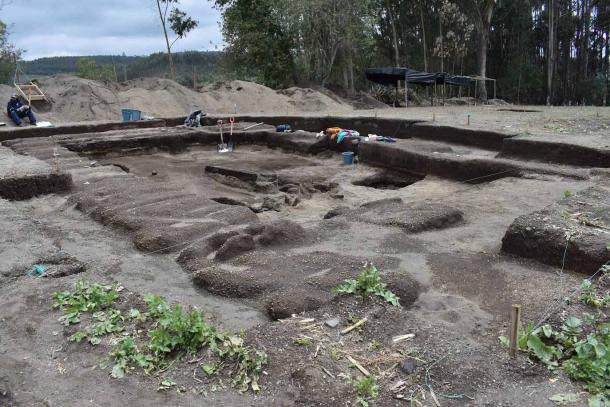 The ancient Inca site during excavations. (EFE/Byron Ortiz/Mulalo Archaeological Project – Salatilin)