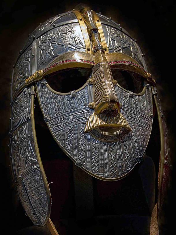 A replica of the Sutton Hoo helmet produced for the British Museum by the Royal Armouries. (British Museum / CC BY-SA 2.5)