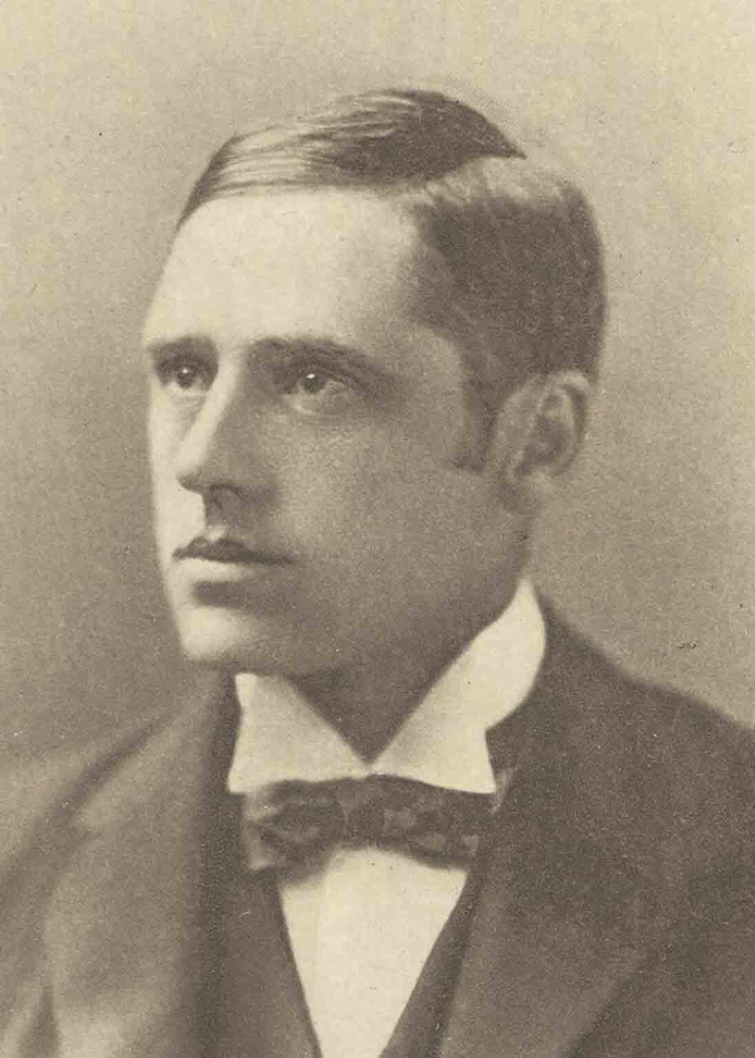 Andrew Barton “Banjo” Paterson in an 1890 AD photo. (National Library of Australia / Public domain)