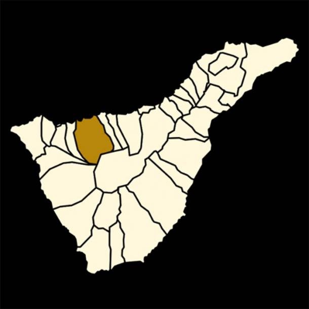 Location of the Icod de Los Vinos Municipality on Tenerife (Júlio Reis/CC BY-SA 3.0)