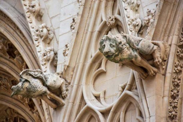 Lion gargoyle at the Saint-Jean Cathedral, Lyon, France. (HJBC / Adobe Stock)