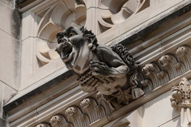 Gargoyle on the outside of the Washington National Cathedral in Washington, DC. (pabrady63 / Adobe Stock)