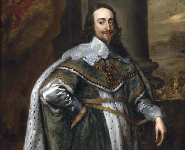 King Charles I in his robes of state. (DrKay / Public Domain)
