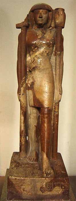 Sandstone statue of Khaemweset, son of Ramesses II and high priest of the Temple of Ptah at Memphis, from the 13th century BC. (British Museum / Public domain)