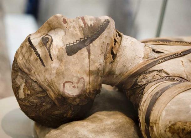 Ancient Egyptian mummified face. Source: markrhiggins / Adobe Stock