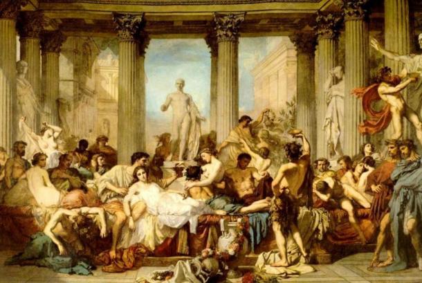 ‘The Romans of the Decadence’ (1847) by Thomas Couture