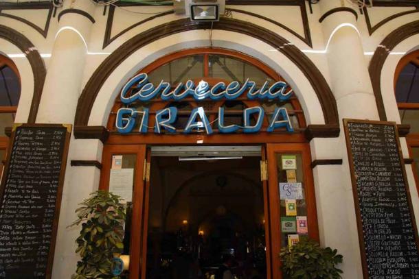 How can you lose an Islamic bathhouse? The incredible structure was uncovered during renovations at Cervecería Giralda. (Cervecería Giralda)