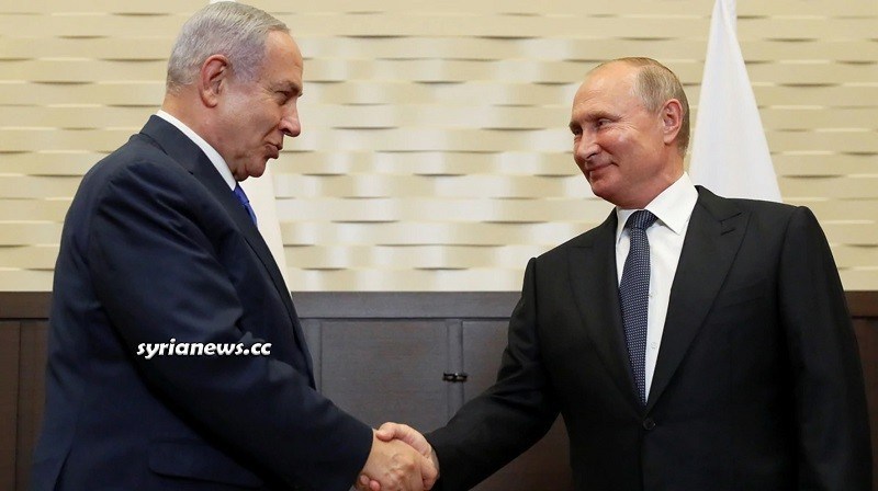 Russia President Putin and Israel War Criminal Netanyahu