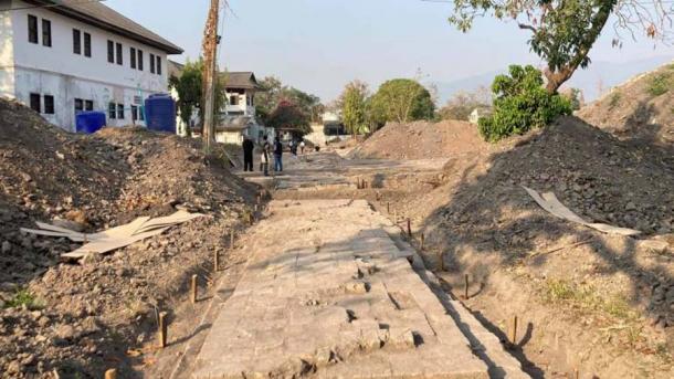 Within an area that was once Chiang Mai’s Women’s Correctional Center, archaeologists have found multiple archaeological remains and artifacts belonging to an ancient Lan Na Kingdom palace. (Thai PBS)