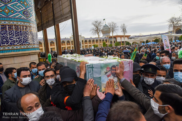 Mohsen Jafari, martyr of order and security, laid to rest