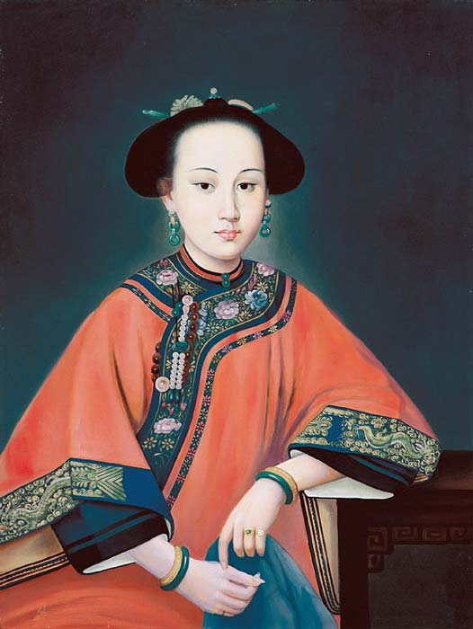 Portrait of Lady Hoja (the Fragrant Concubine), Consort of the Qing Dynasty Qianlong Emperor. (Unidentified painter / Public domain)