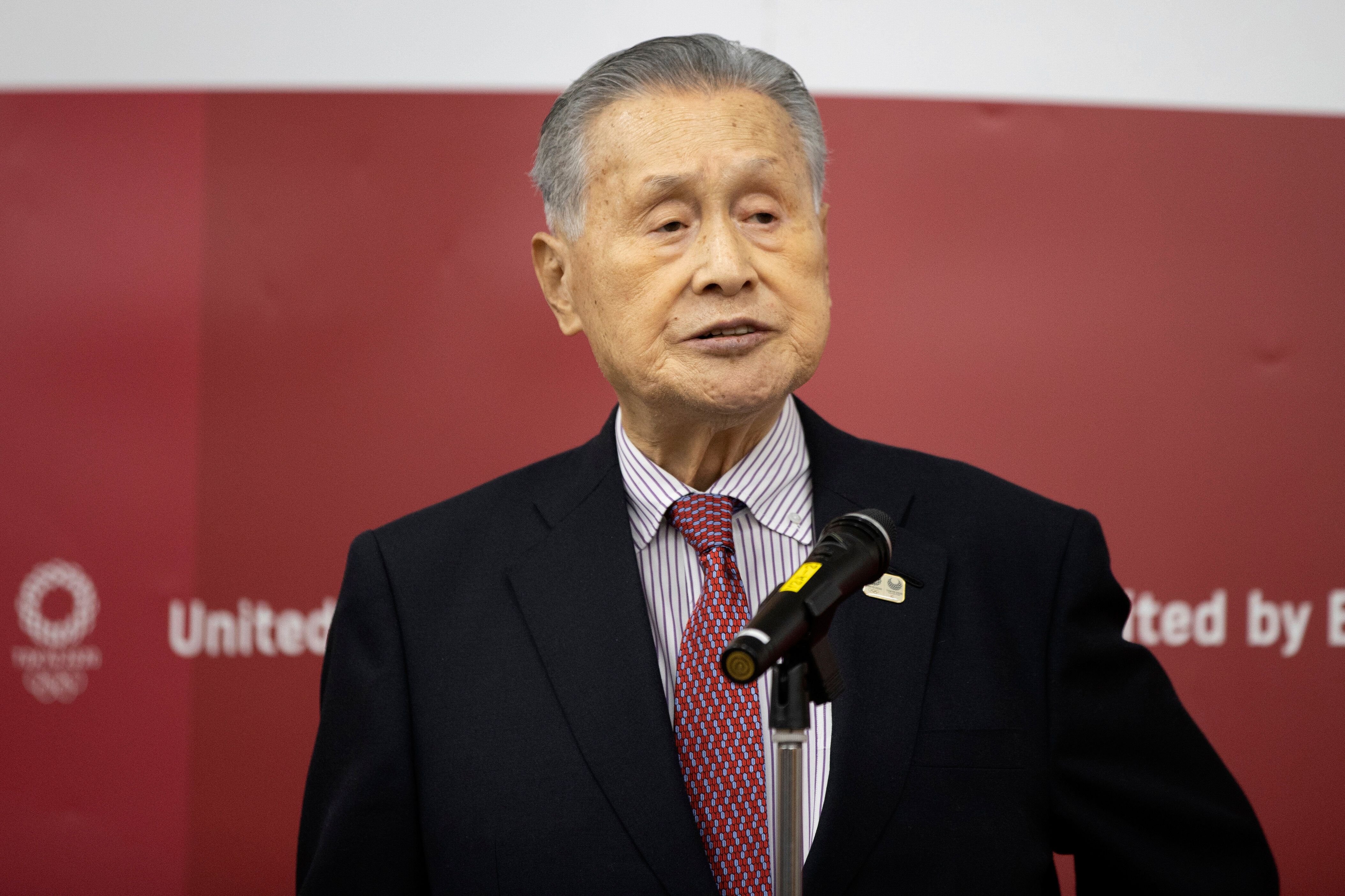 Yoshiro Mori, the president of the Tokyo Olympic organizing committee, said he would not resign despite pressure on him to do