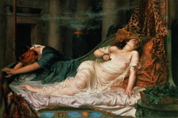 The Death of Cleopatra by Reginald Arthur.