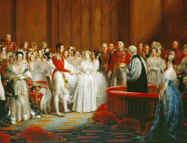 Queen Victoria famously serve a fruitcake at her wedding in 1840. (Public domain)
