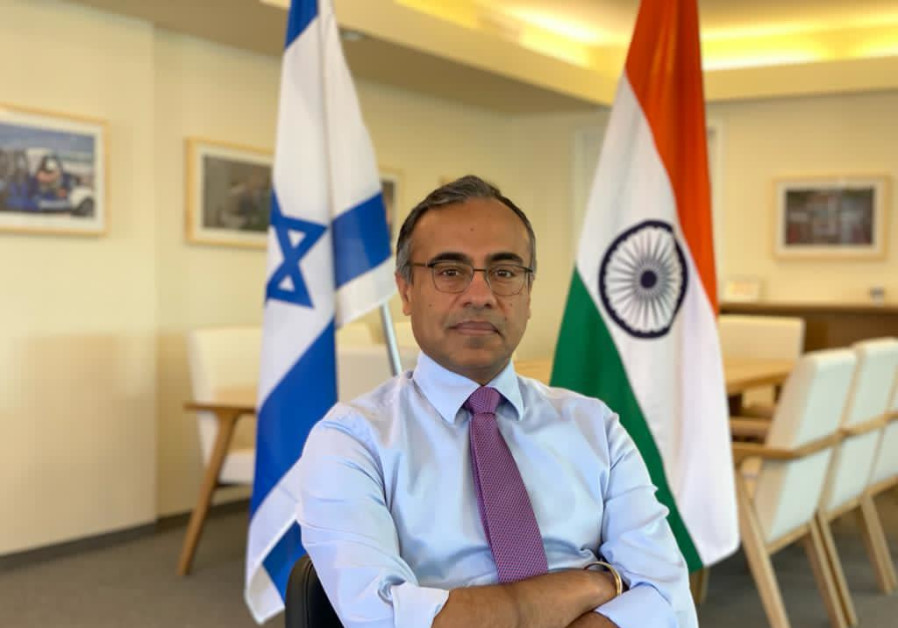 Indian Ambassador to Israel Sanjeev Singla. (Photo credit: Courtesy Indian Embassy in Israel)