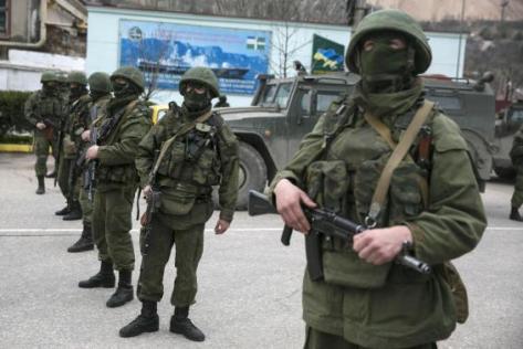 Russian masked troops occupied key Crimean locations