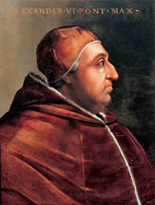 The next pope of the House of Borgia was Rodrigo de Borgia who became Pope Alexander VI, one of the most corrupt and notorious popes ever! (Cristofano dell'Altissimo / Public domain)