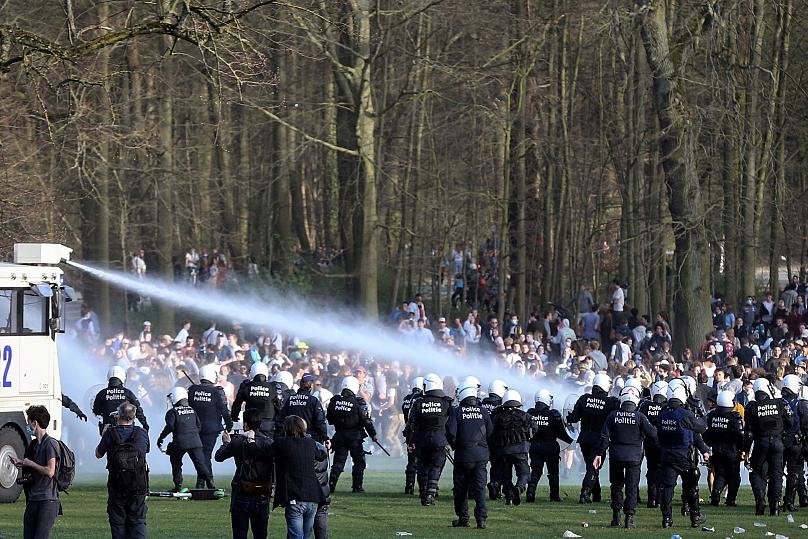Belgium. April 1, 2021. Francois Walshaerts/AFP