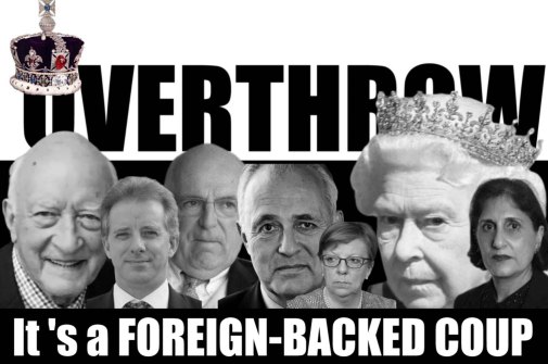 foreign coup british queen
