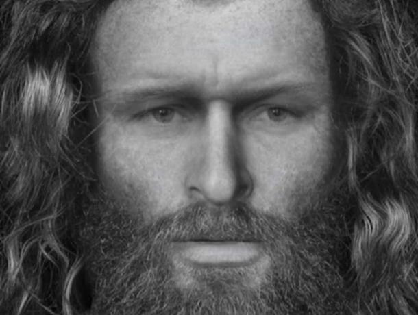 The discovery of remarkably well-preserved remains in Scotland allowed archaeologists to recreate the face of a Pictish man, brutally murdered about 2,600 years ago. (Christopher Rynn / University of Dundee)