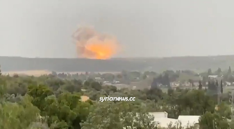 Explosion in Al Quds, Israel Bombs Syria, Syria Bombs Israel