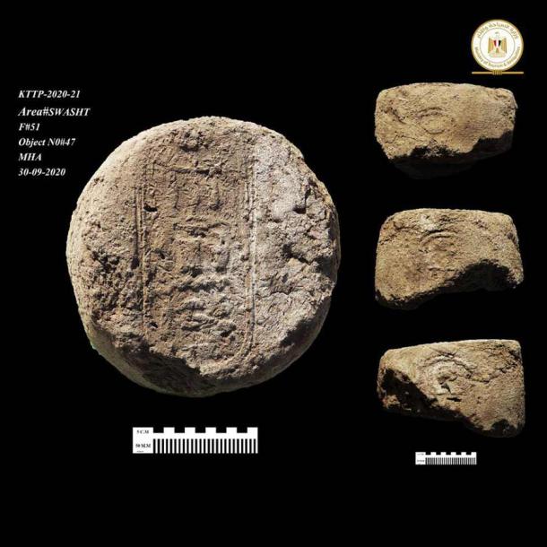 Seals found at the Lost Golden City confirm it was active during the reign of Amenhotep III. (Ministry of Tourism and Antiquities)