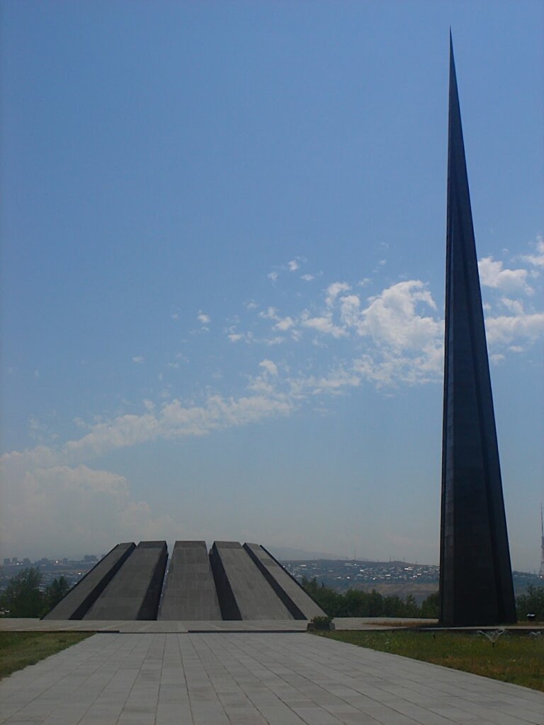 The Armenian Genocide Memorial in Yerevan, Armenia