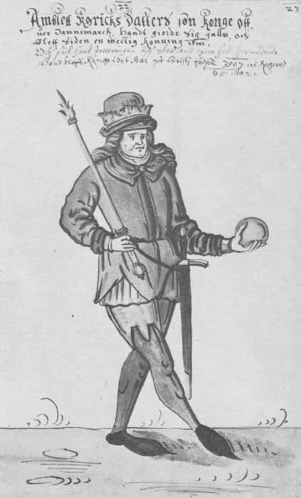 ‘Amblett’ in a 17th-century Danish manuscript illustration. (Public Domain)
