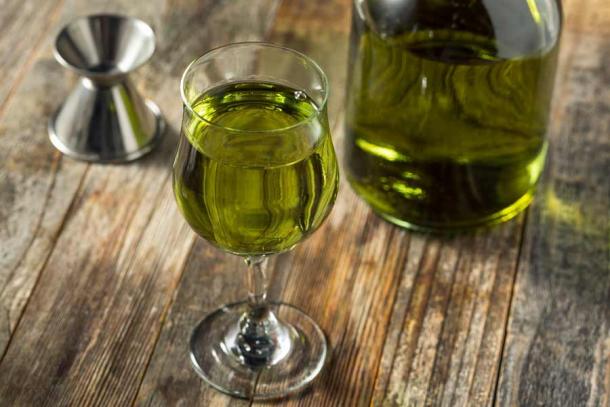 The world-famous Chartreuse liqueur made by a select few Carthusian charterhouses. (Brent Hofacker / Adobe Stock)