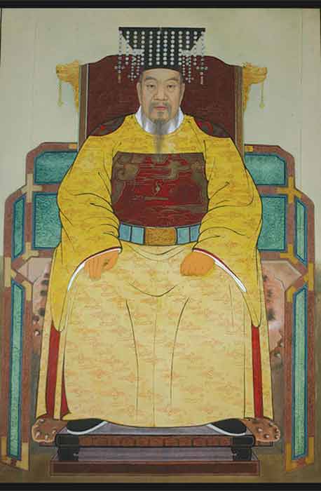 The founder of the Goryeo dynasty was Wang Geon, known also as the Taejo of Goryeo. (Public domain)