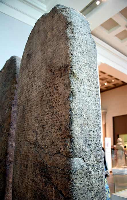 Kurkh stele of Shalmaneser III from Diyarbakır, southern Turkey. British Museum. (Osama Shukir Muhammed Amin/ CC BY-SA 4.0)