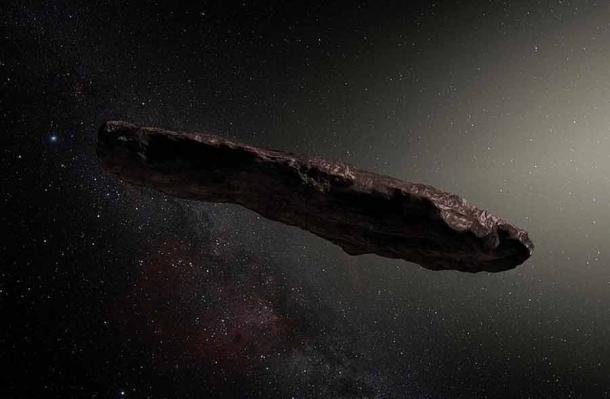 In 2017, Hawaiian astronomers discovered the first ever interstellar object as it passed through our solar system and they named it Oumuamua, which means messenger from the distant past. (nagualdesign / CC BY-SA 4.0)