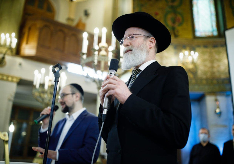 Rabbi Moshe Lebel, the rabbinical director of the European Rabbinical Conference and Rosh Yeshivat Torat Chaim in Moscow. (Ilya Dolgopolsky)