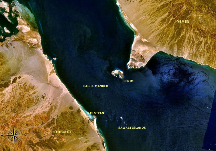 BAB-EL MANDEB, a key maritime chokepoint between the Arabian peninsula and African continent, was a focal point of Somali piracy. (Photo credit: Wikimedia Commons)