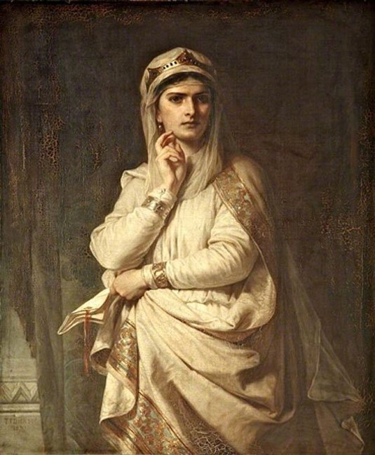 ‘Ideal Portrait of Lady Macbeth’ (1870) by Thomas Francis Dicksee.