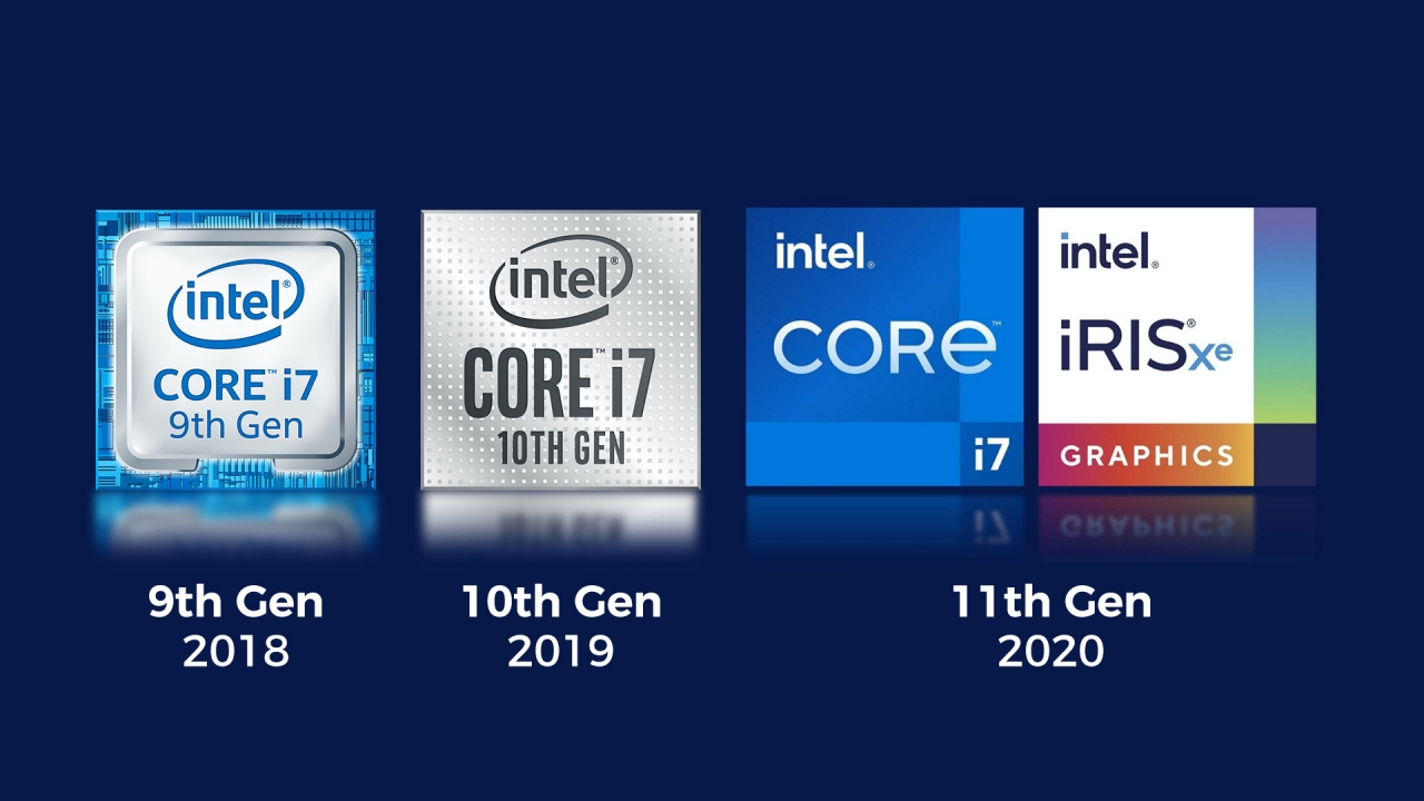 Intel announces 11th-Gen chips with new company branding